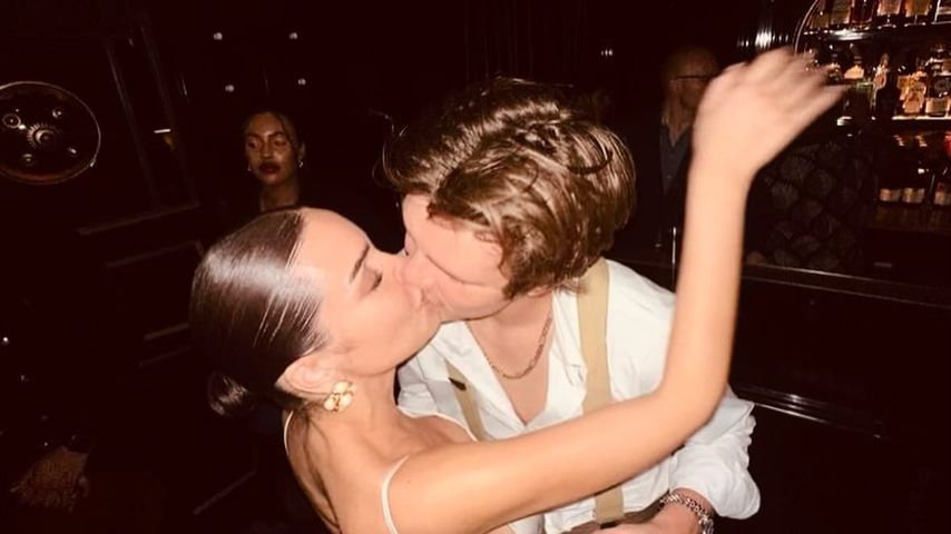 Jackie Apostel und Cruz Beckham im November 2024