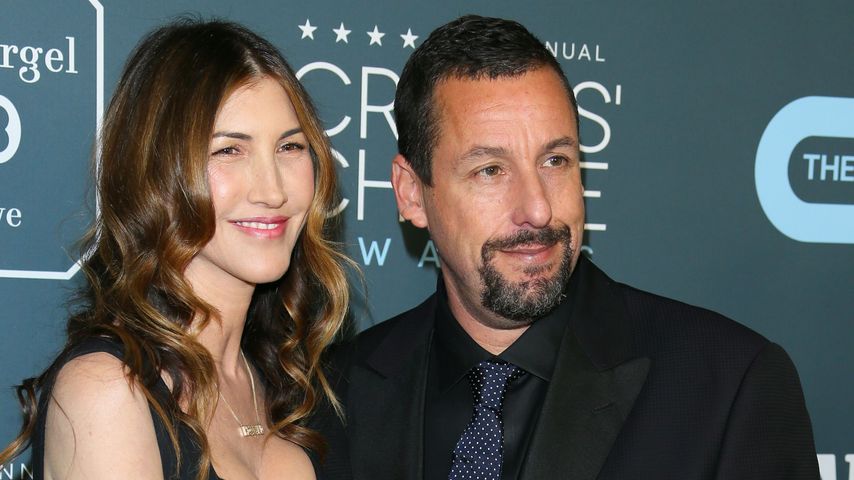 Jackie Sandler und Adam Sandler im Januar 2020