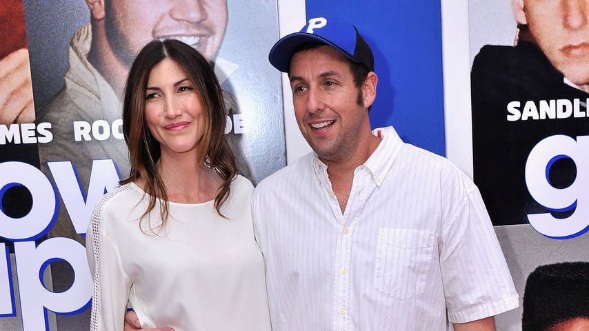 Jackie Sandler und Adam Sandler am 10. Juli 2013
