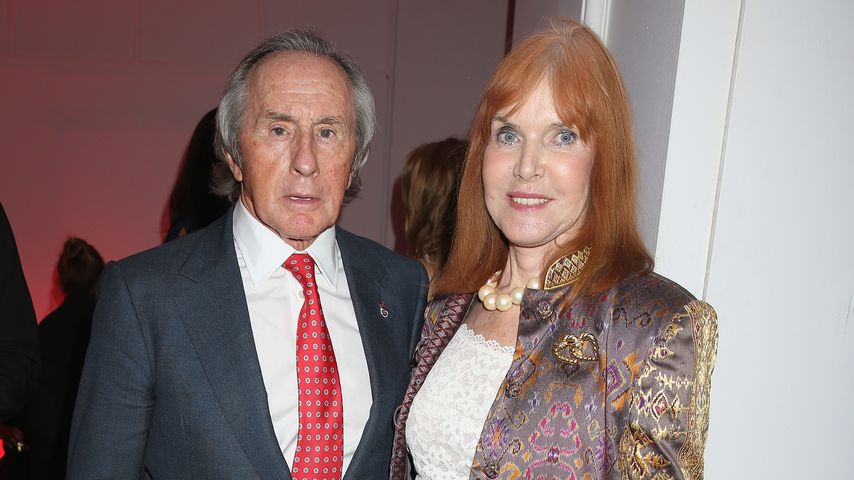 Jackie Stewart mit seiner Frau Helen, September 2013