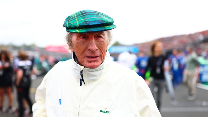 Jackie Stewart im Juli 2022 in Budapest