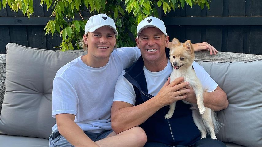 Jackson und Shane Warne