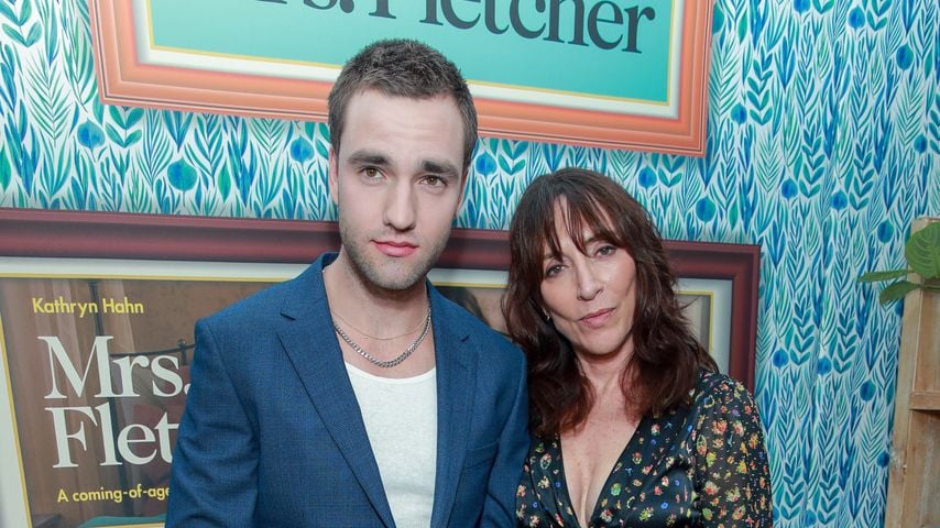 Jackson White und Katey Sagal bei der Premiere von HBOs "Mrs. Fletcher" im Avalon Hollywood, Los Angeles, 21. Oktober 2019