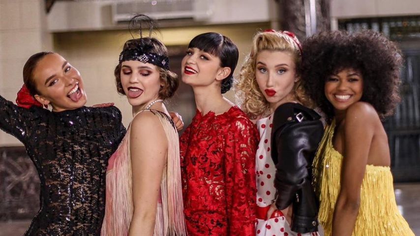 Jacky, Maribel, Anastasia, Tamara und Maureen von GNTM 2020