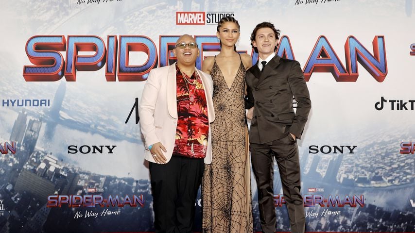 Jacob Batalon, Zendaya und Tom Holland