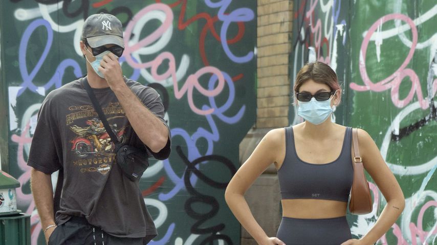 Jacob Elordi und Kaia Gerber im September 2020 in New York