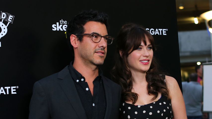 Jacob Pechenik und Zooey Deschanel 2014