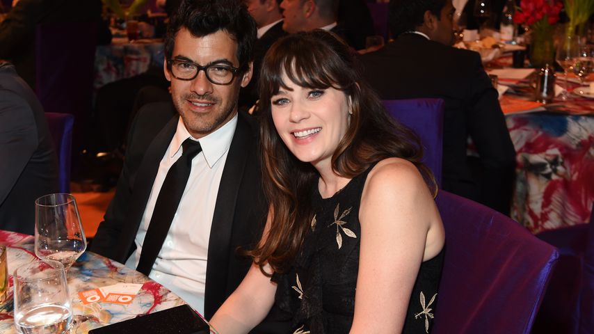Jacob Pechenik und Zooey Deschanel 2016