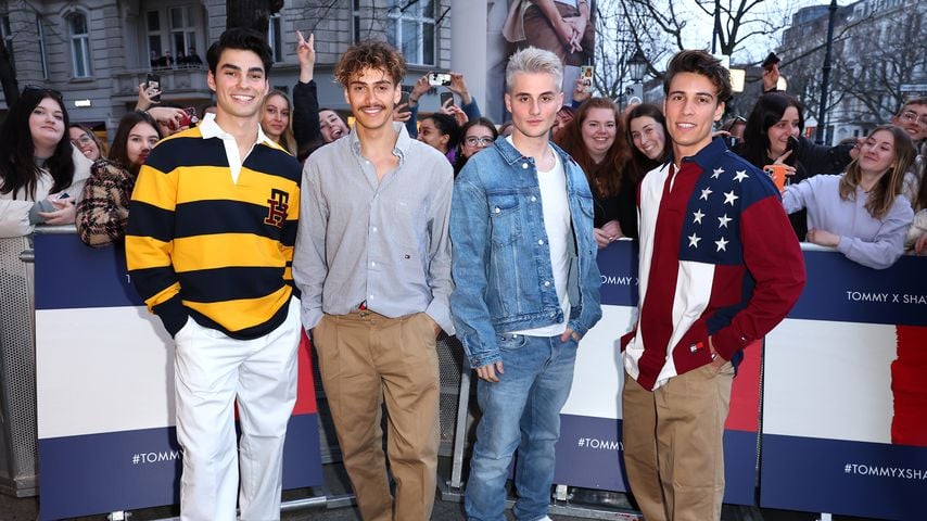 Jacob Rott, Bene Schulz, Luis Freitag und Tim Schaecker
