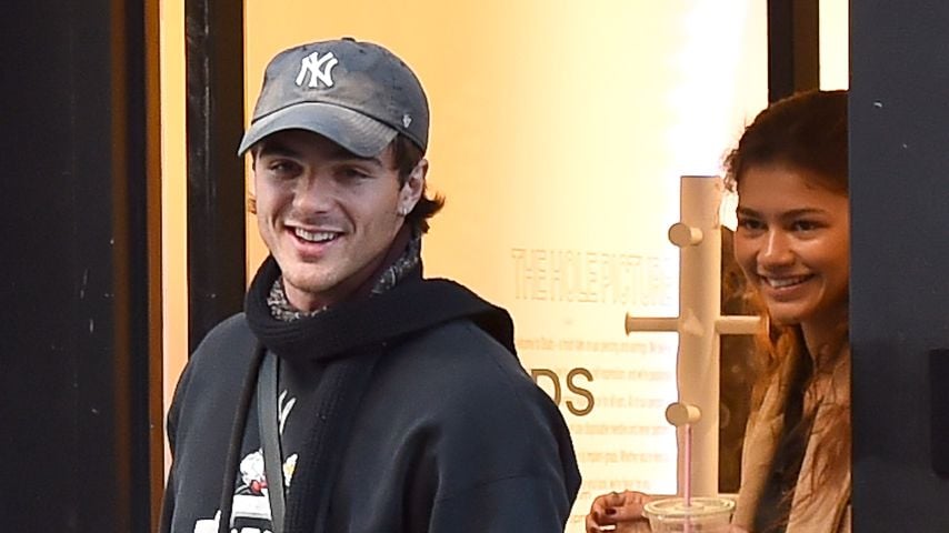 Jacon Elordi und Zendaya Colemann im Februar 2020