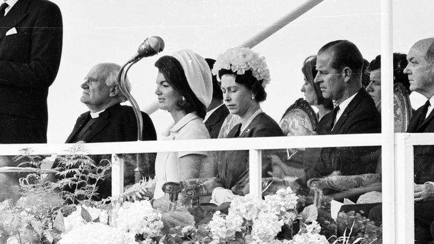 Wie in "The Crown": Queen & Jackie Kennedy hatten Eiszeit