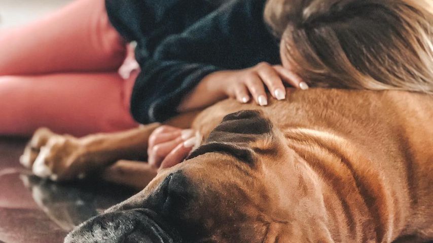 Jacqueline Siegle und ihr Hund