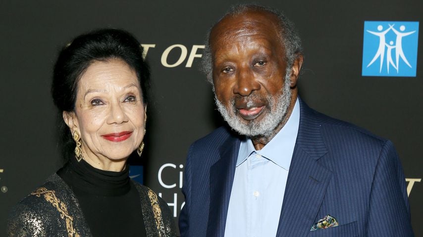 Jacqueline und Clarence Avant bei einer Gala, Oktober 2019