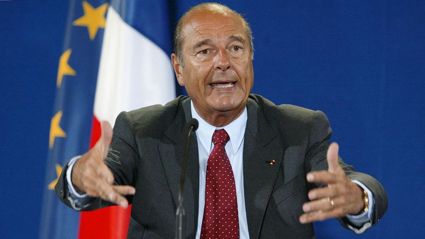 Jacques Chirac im September 2002