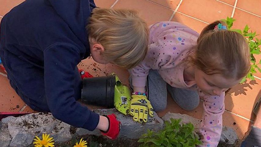 Prinz Jacques und Prinzessin Gabriella