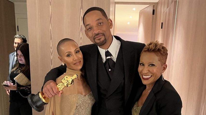 Jada Pinkett-Smith mit Ehemann Will und Mama Adrienne