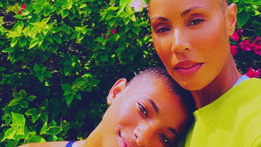 Jada Pinkett-Smith (r.) mit ihrer Tochter Willow