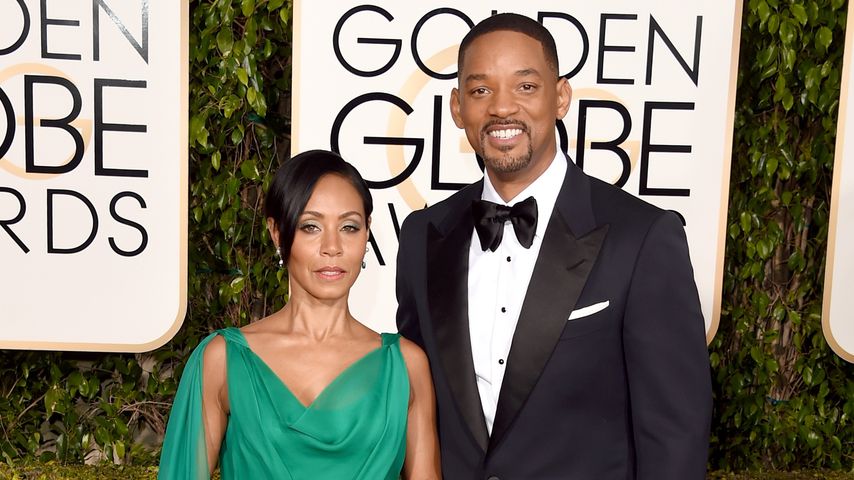 Jada Pinkett-Smith mit ihrem Mann Will, Januar 2016
