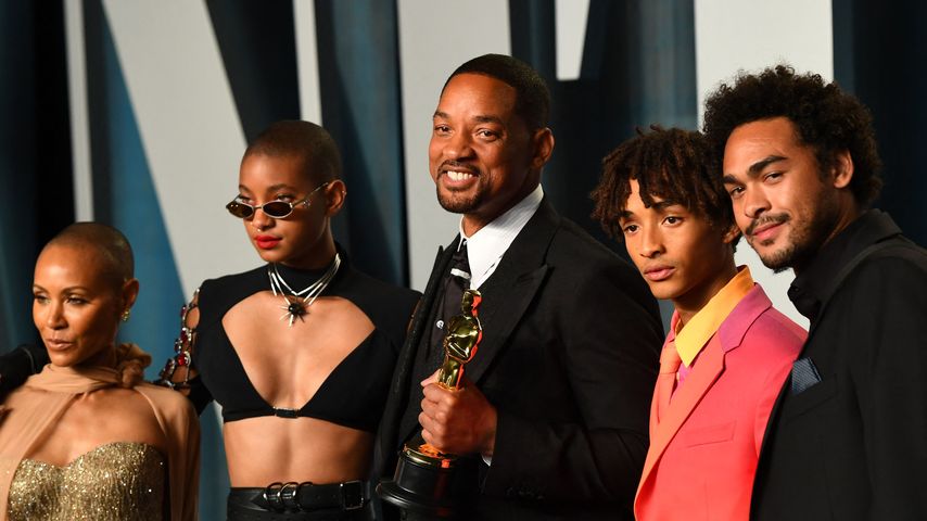 Jada Pinkett, Willow, Will, Jaden und Trey Smith