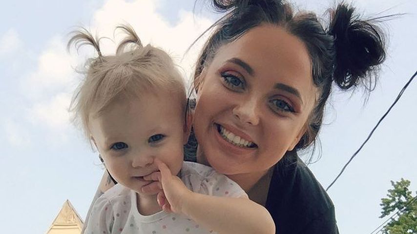 Jade Cline mit ihrer Tochter
