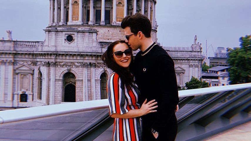 Jade Davies und Luke Newton, 2019 in London