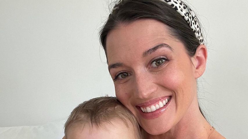 Jade Roper Tolbert mit ihrem Sohn Reed