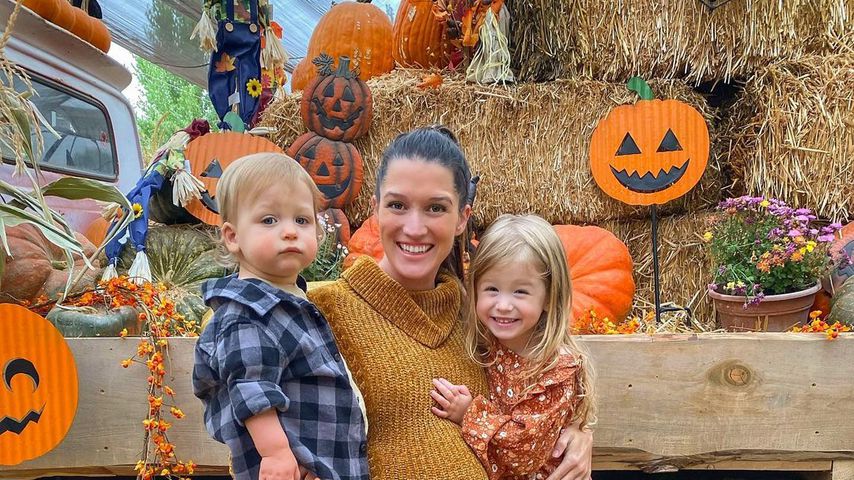 Jade Roper Tolbert mit ihren Kindern im Oktober 2020