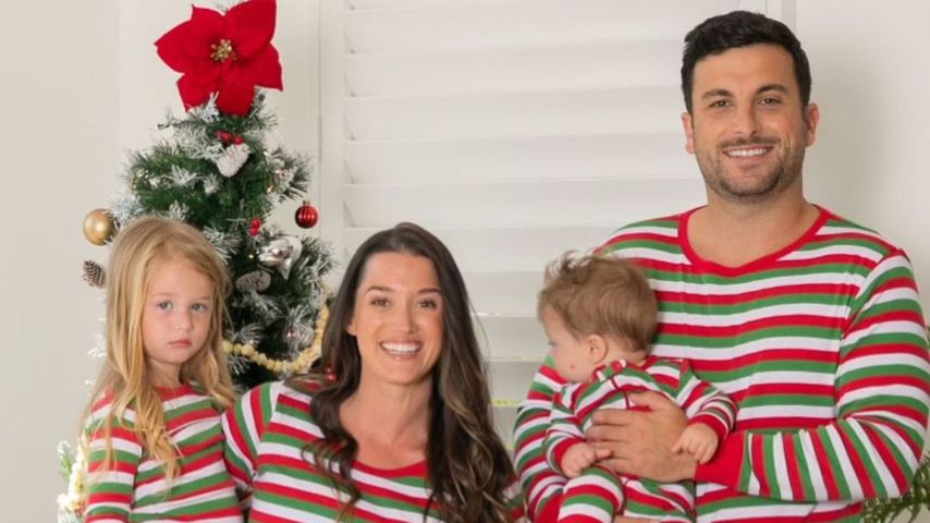 Jade Roper Tolbert und ihr Mann Tanner mit ihren Kindern Emmy, Brooks und Reed