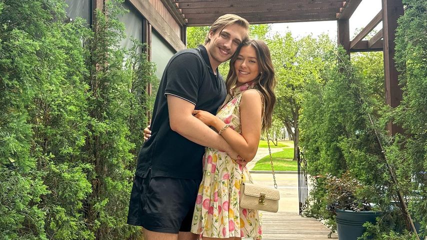 Jaden Agassi mit seiner Freundin Catherine Holt, im Mai 2024