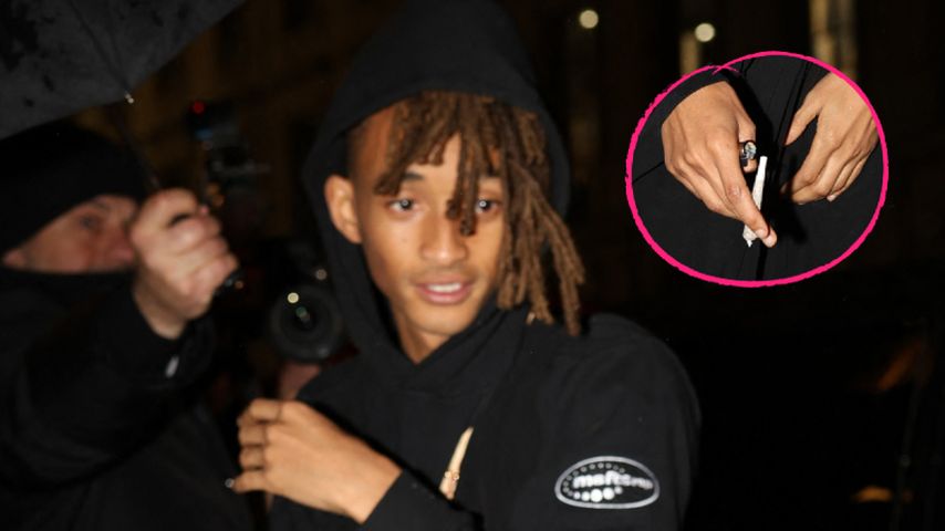 Erwischt: Will Jaden Smith hier etwa einen Joint rauchen?