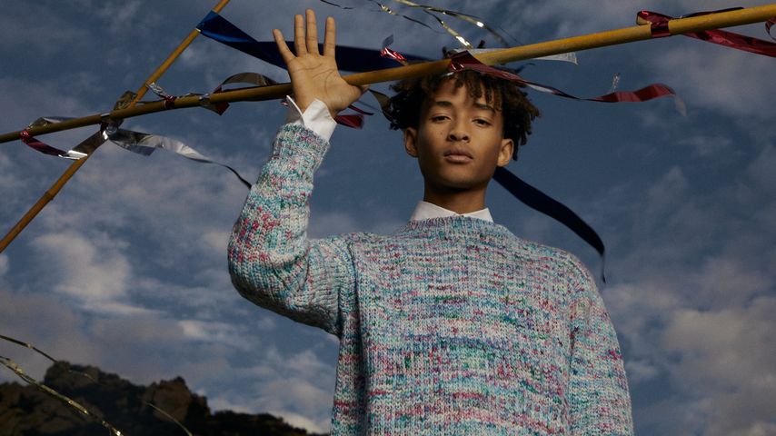 Jaden Smith für seine neue Kollektion von MSFTSrep