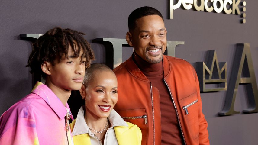 Jaden Smith, Jada Pinkett-Smith und Will Smith, 2022