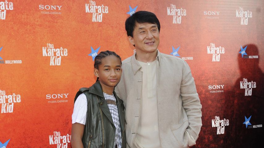 Jaden Smith und Jackie Chan, "Karate Kid"-Premiere 2010