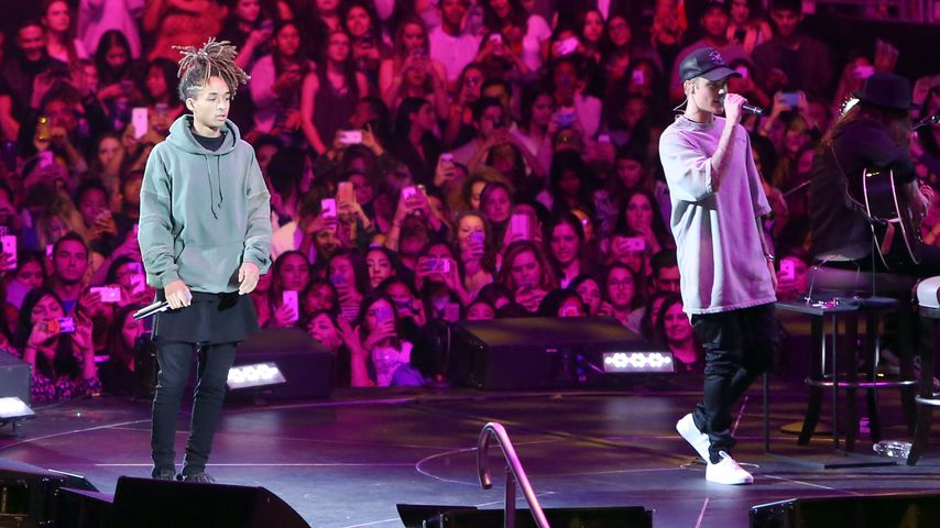 Jaden Smith und Justin Bieber, November 2015