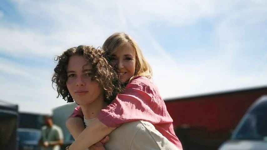 Tina Ruland teilt ein süßes Foto mit ihrem Sohn Jahvis!