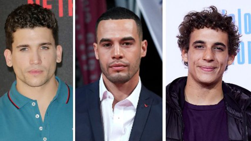 Collage: Die Schauspieler Jaime Lorente, Jesús Mosquera, Miguel Herrán