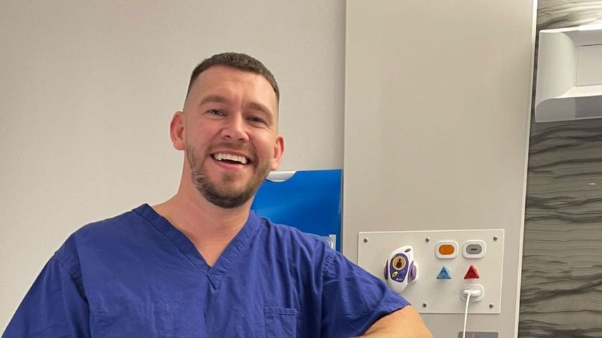 Jake Ankers im Krankenhaus, Oktober 2022