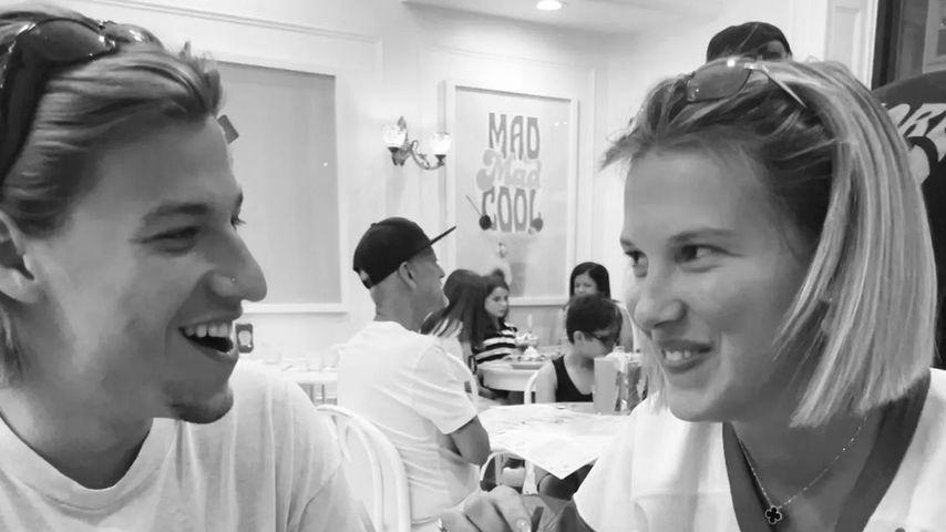 Jake Bongiovi und Millie Bobby Brown im August 2022