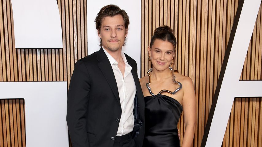 Jake Bongiovi und Millie Bobby Brown, November 2023