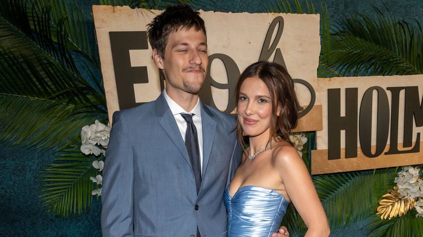 Jake Bongiovi und Millie Bobby Brown bei der Weltpremiere von Enola Holmes 3, Juni 2026