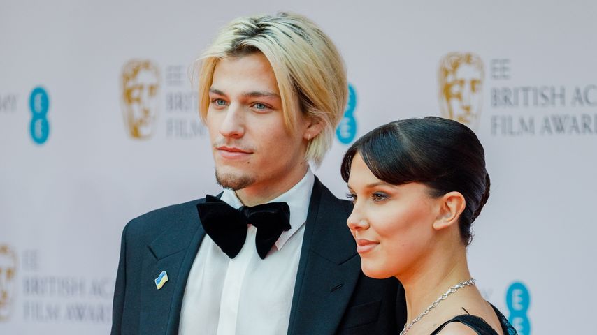 Jake Bongiovi und Millie Bobby Brown im März 2022
