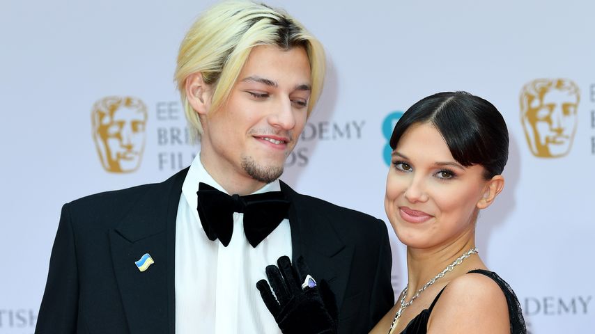 Jake Bongiovi und Millie Bobby Brown bei den BAFTAs 2022