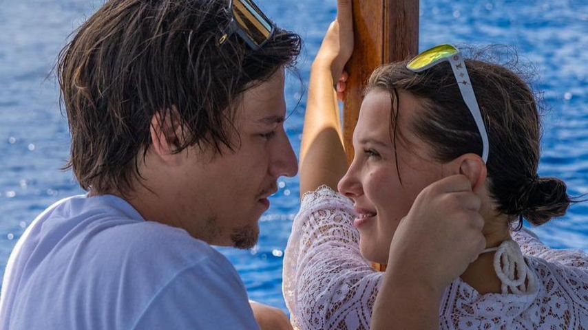 Jake Bongiovi und Millie Bobby Brown, April 2023