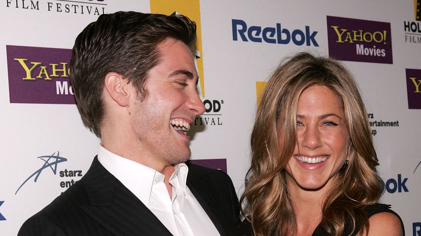 Jake Gyllenhaal und Jennifer Aniston im Oktober 2005