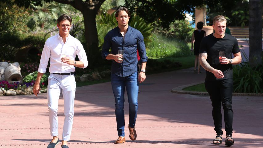 Jake Hall, James Locke und Tommy Mallet in Marbella