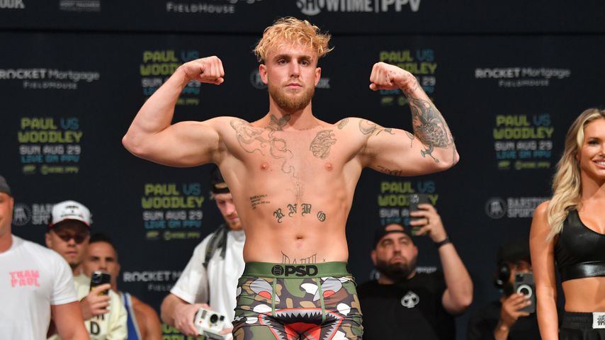 Jake Paul vor einem Boxkampf im August 2021