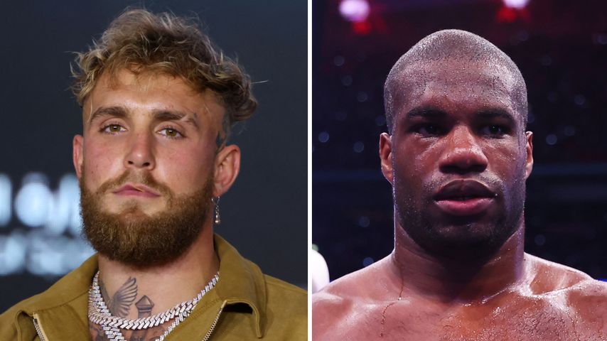 Collage: Jake Paul und Daniel Dubois