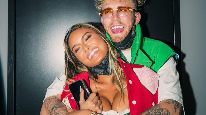 Jake Paul mit seiner Freundin Julia Rose