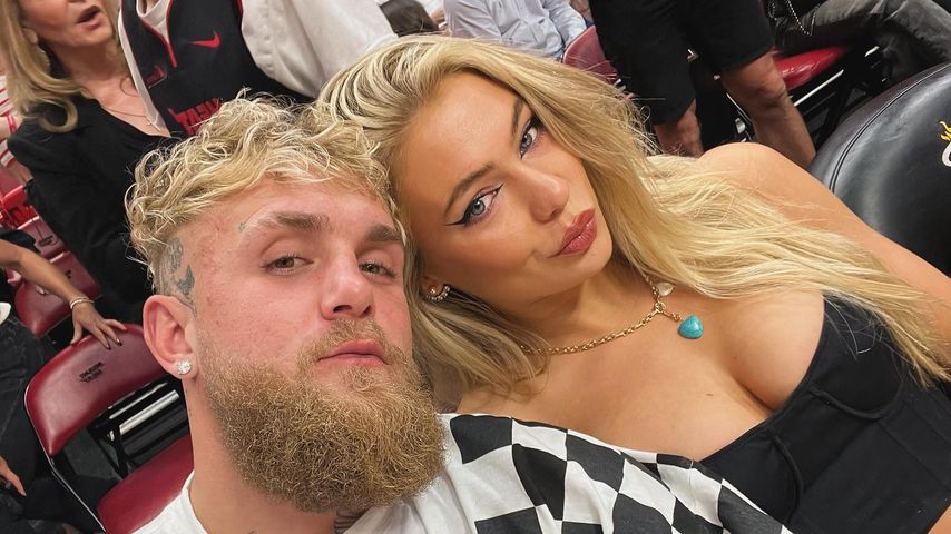 Jake Paul und Jutta Leerdam, 2024