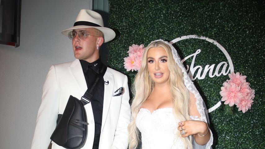 Jake Paul und Tana Mongeau an ihrem Hochzeitstag